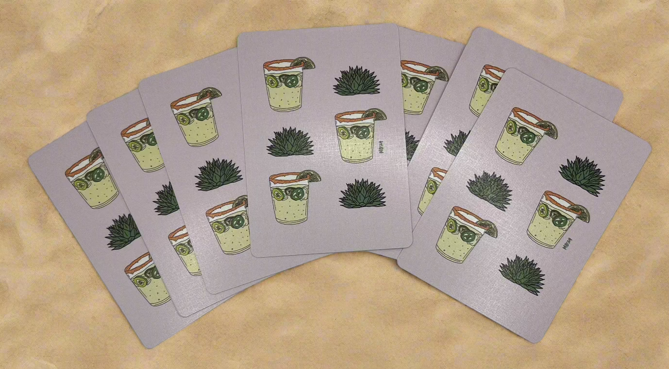 Spicy Margarita Playing Cards